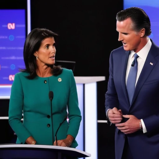 Haley vs. Newsom in the 2024 Presidential Showdown